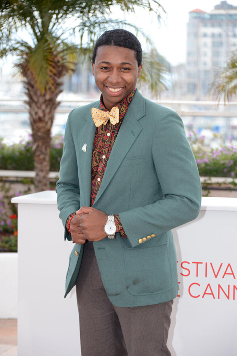 Ty Hickson at the photocall of "Gimme The Loot" during the 65th Annual Cannes Film Festival.