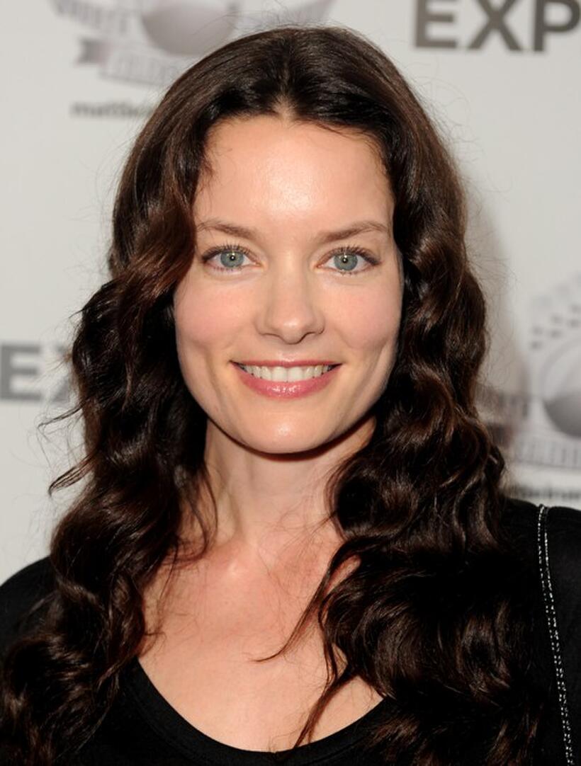 Gina Holden at the 4th Annul Matt Leinart Foundation Celebrity Bowl.