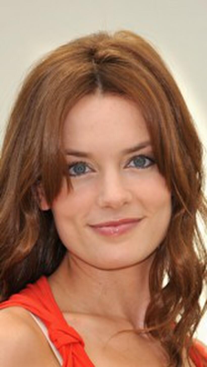 Gina Holden at the photocall of "Flash Gordon" during the 2008 Monte Carlo Television Festival.