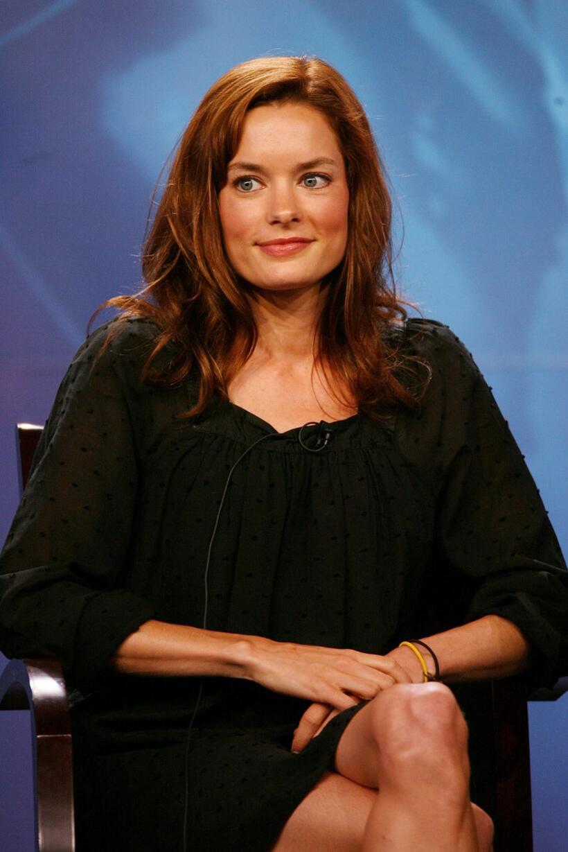Gina Holden at the television show "Flash Gordon" during the NBC Universal Cable portion of the Television Critics Association Press Tour.