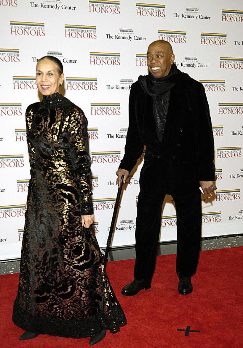 Geoffrey Holder and Carmen de Lavallade at the State Department for a dinner hosted by Secretary of State Condoleezza Rice, celebrating the Kennedy Center Honors recipients 02 December, 2006.