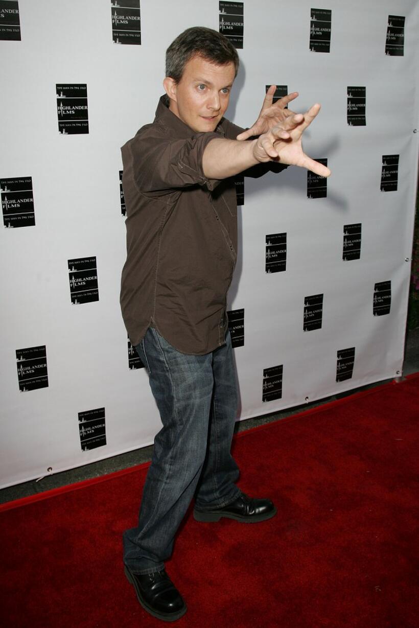 Dian Bachar at the premiere of "The Man In The Silo."