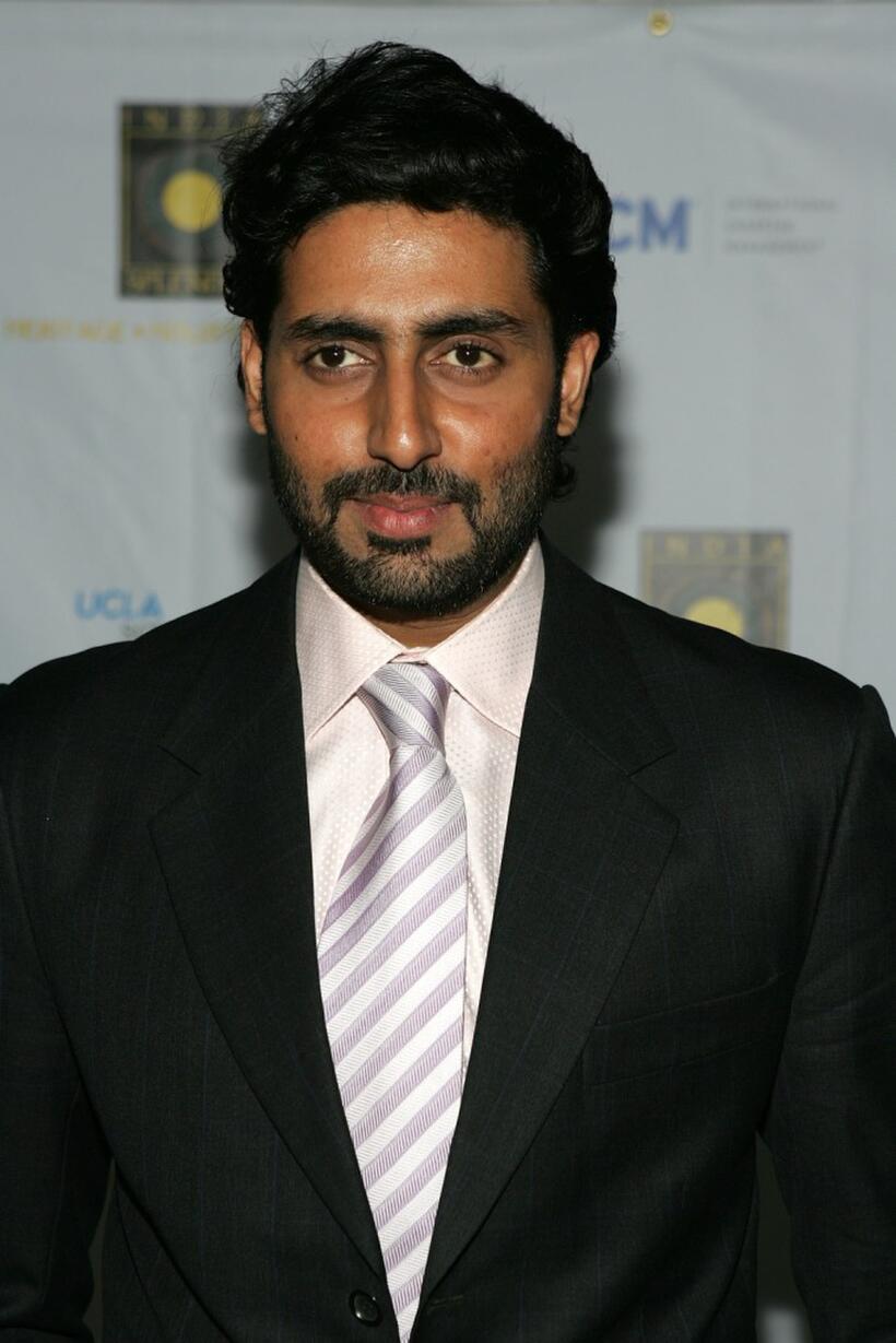 Abhishek Bachchan at the screening of "Guru" during the "India Splendor" film festival.
