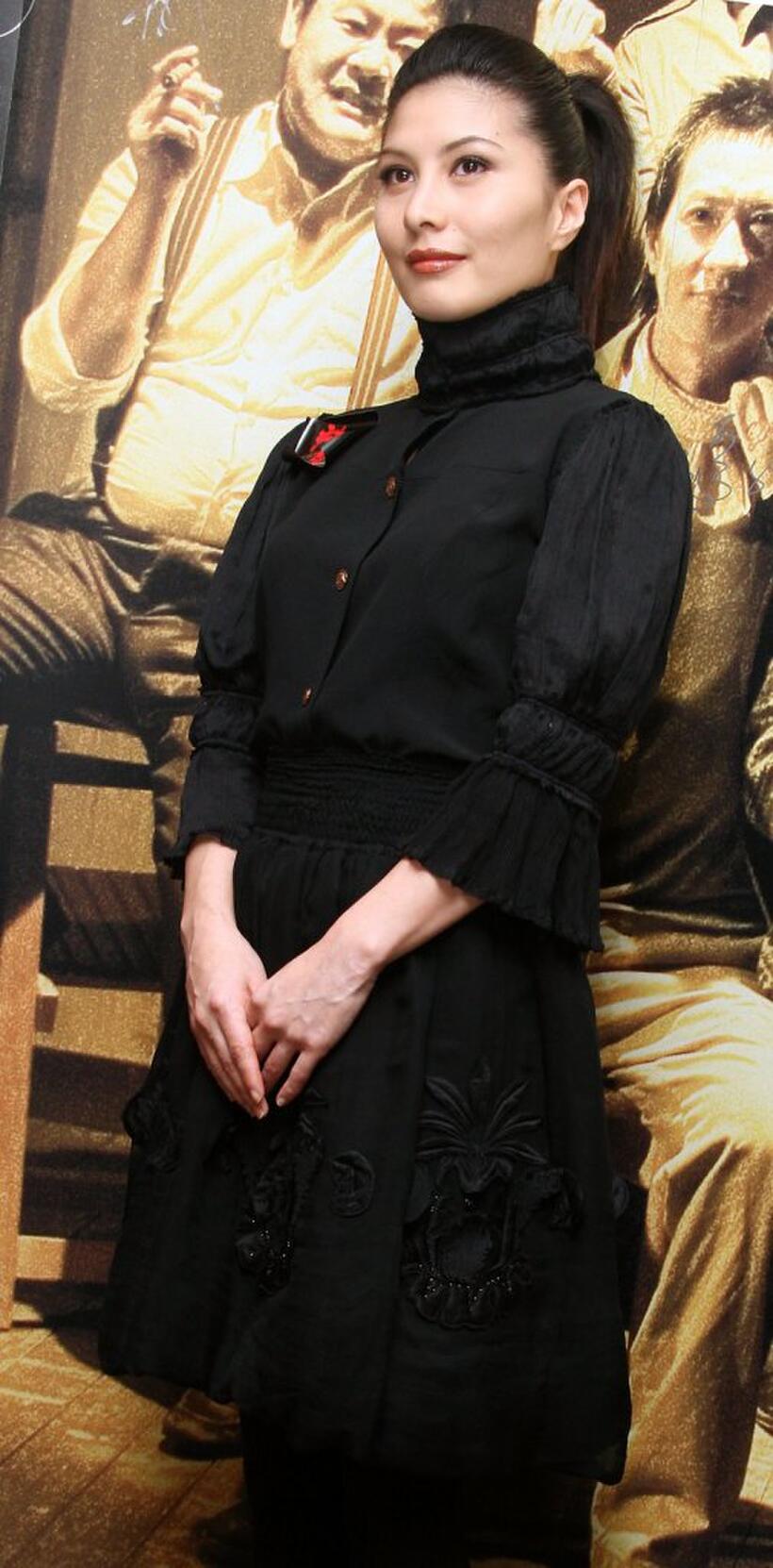 Josie Ho at the premiere of "Exiled."