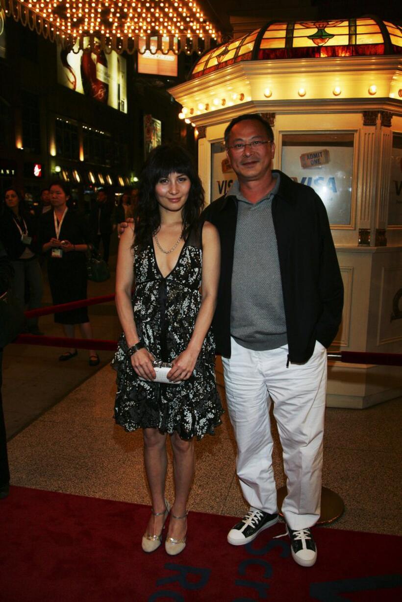 Josie Ho and Johnnie To at the premiere of "Exiled" during the Toronto International Film Festival.