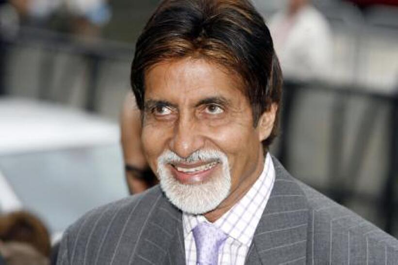 Amitabh Bachchan at the press conference launching the International Indian Film Awards.