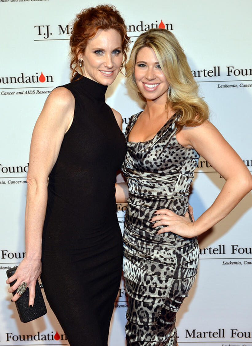 Judith Hoag and Lindsay Mayer at the TJ Martell Honors Gala.