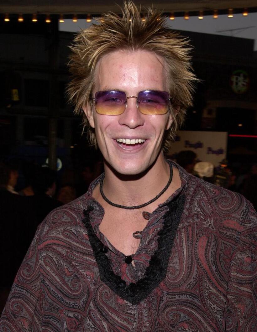 Richard Hillman at the premiere of "Bring It On."