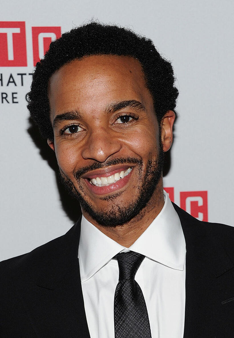 Andre Holland at the opening night party for "The Whipping Man."
