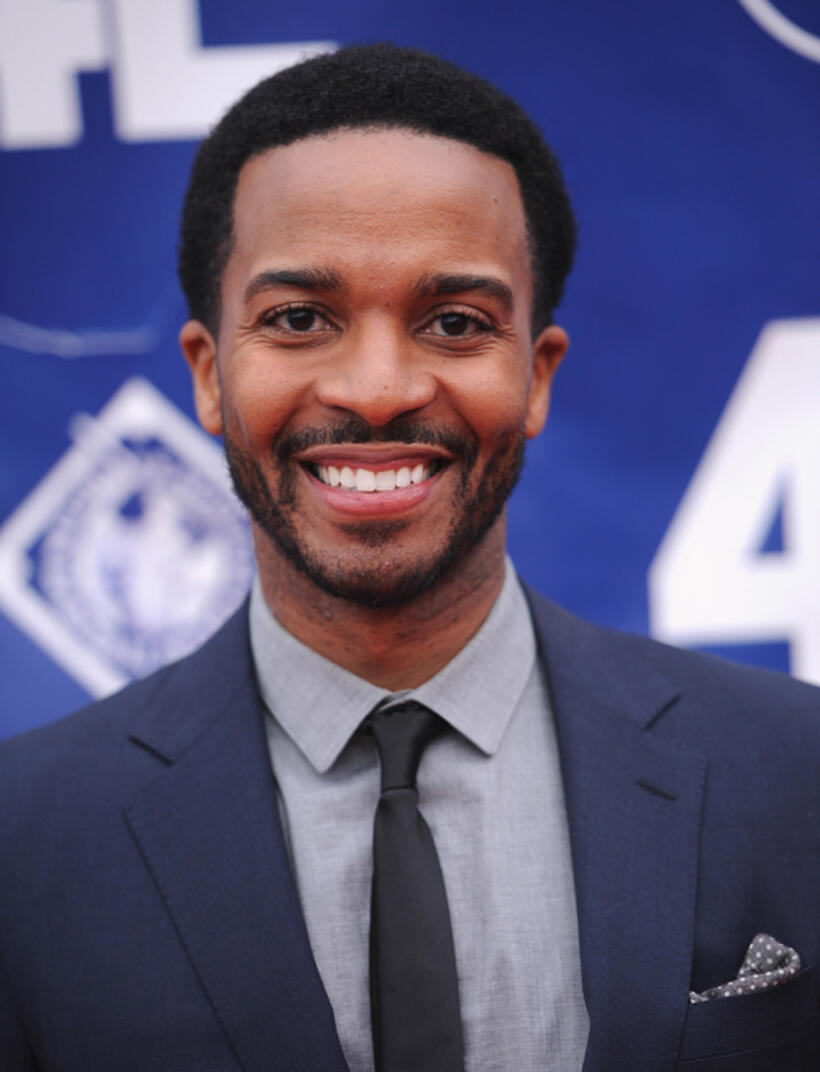 Andre Holland at the special screening of "42" in Missouri.
