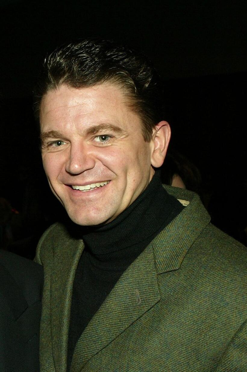 John Michael Higgins at the opening night party of "Big Bill."