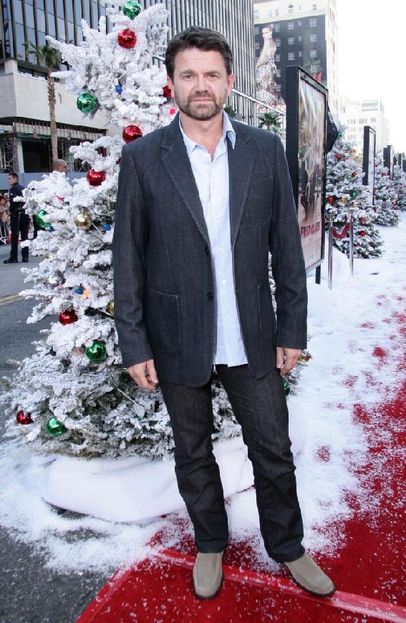 John Michael Higgins at the premiere of "Fred Claus."