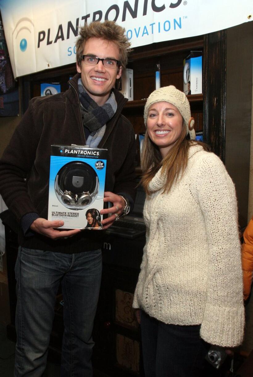 Tyler Hilton and Guest at the 2007 Sundance Film Festival.