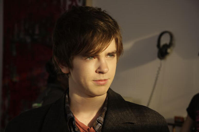 Freddie Highmore as George in ``The Art of Getting By.''