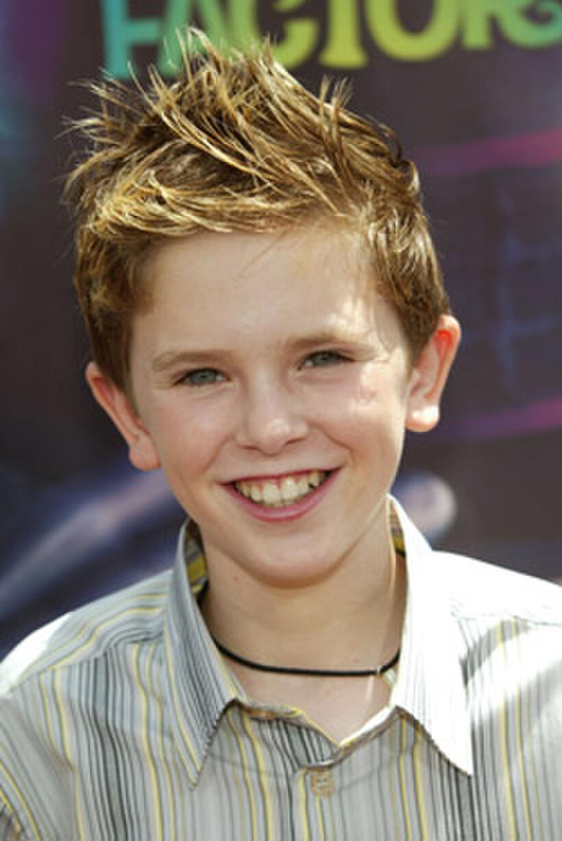 Freddie Highmore at the Hollywood premiere of "Charlie and the Chocolate Factory."