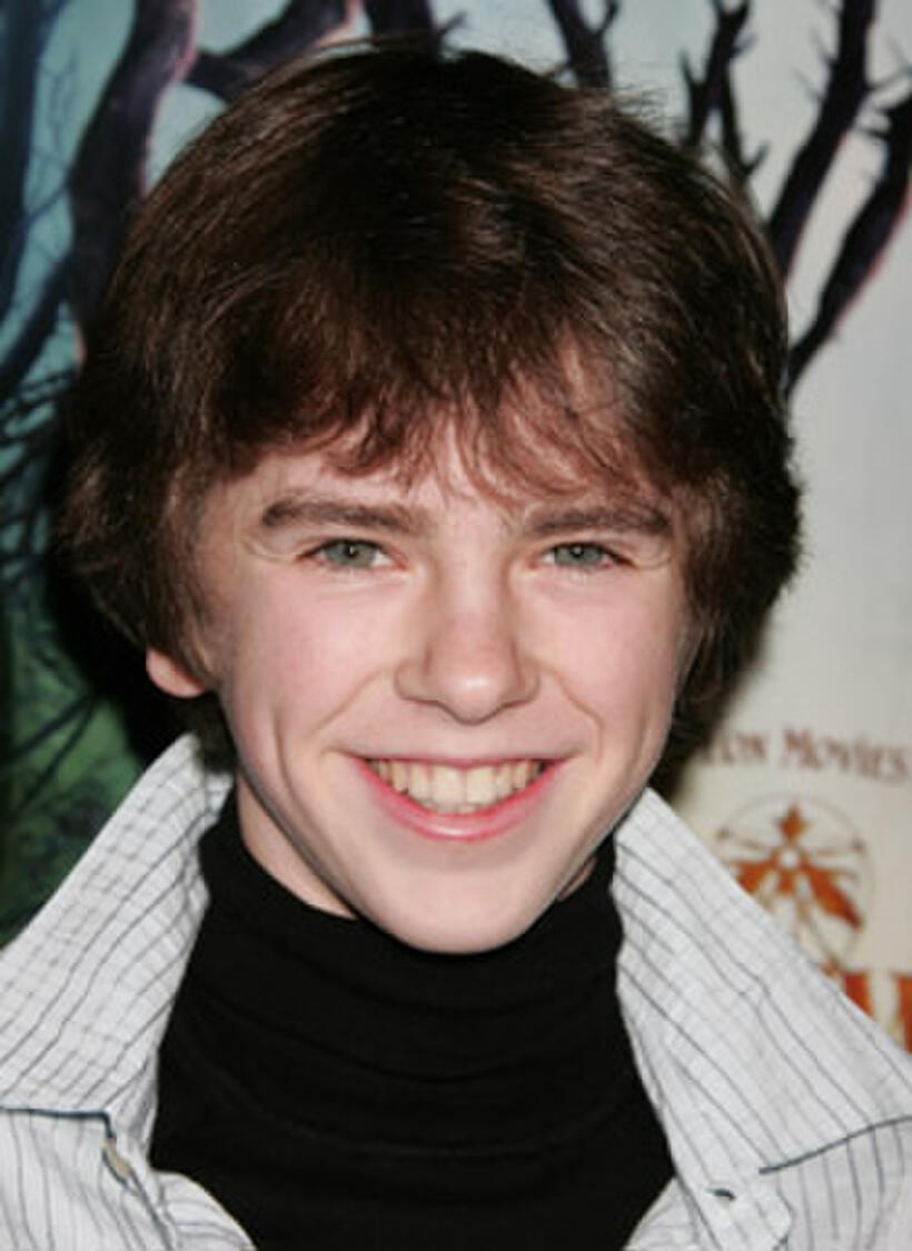 Freddie Highmore at the L.A. premiere of "The Spiderwick Chronicles."