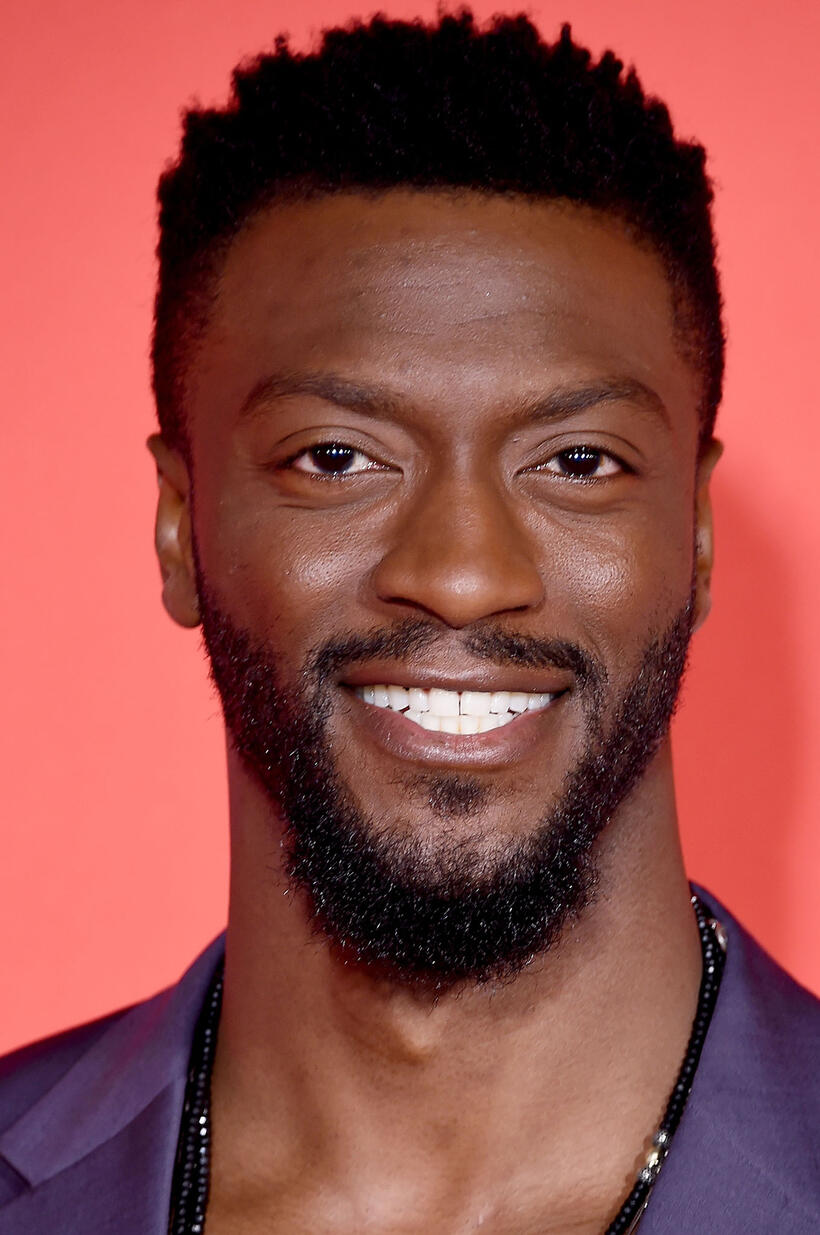 Aldis Hodge at the "What Men Want" premiere in Westwood, California.