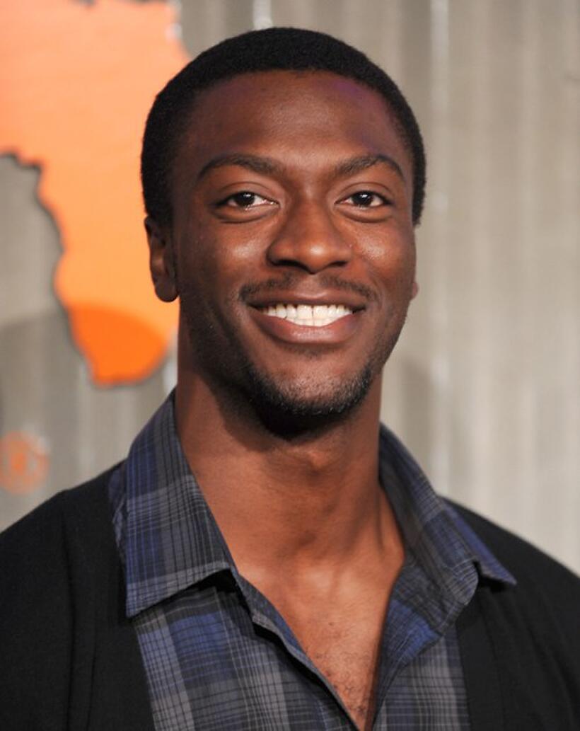Aldis Hodge at the Puma Presents The African Bazaar.