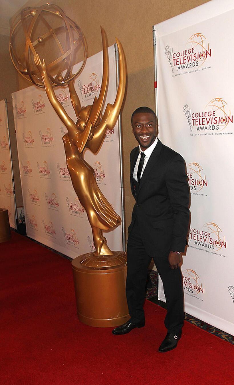 Aldis Hodge at the 32nd Annual College Television Awards in California.