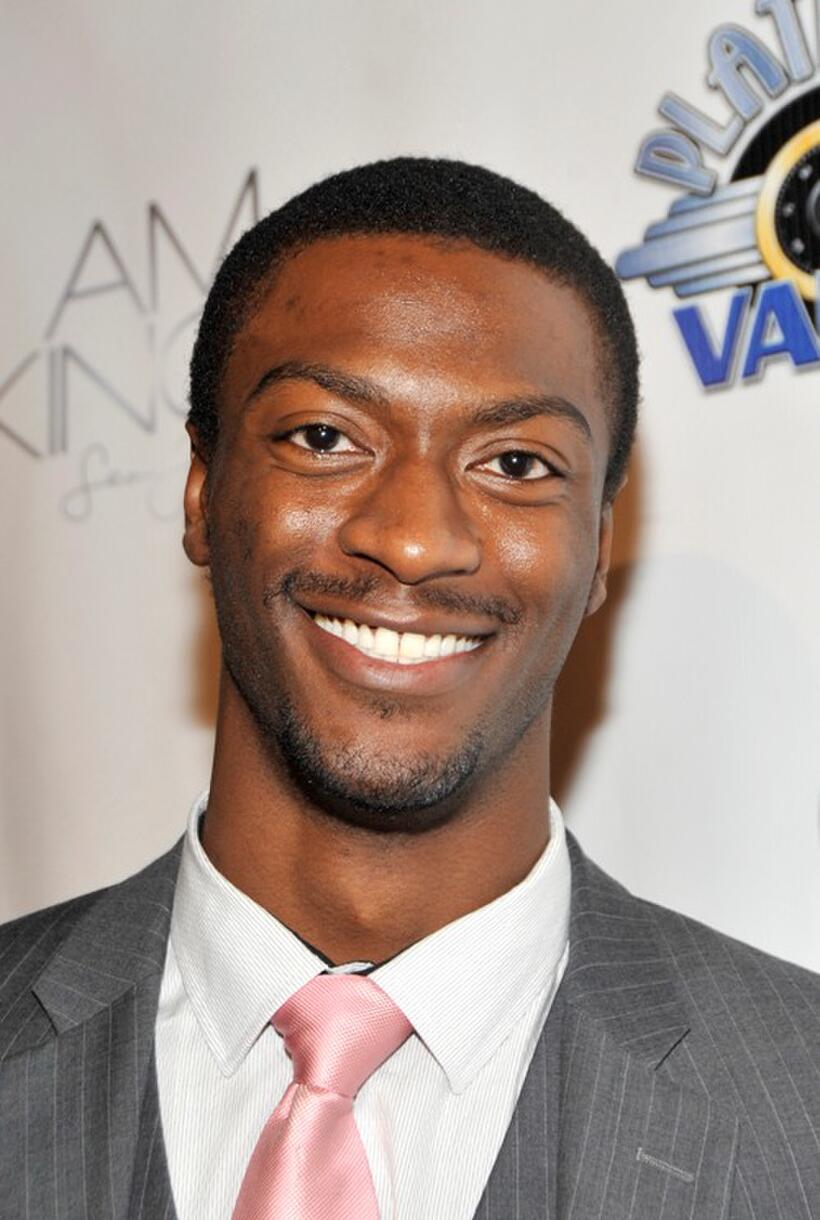 Aldis Hodge at the 3rd Annual Grammy Awards Gold Carpet post party with Sean "Diddy" Combs.