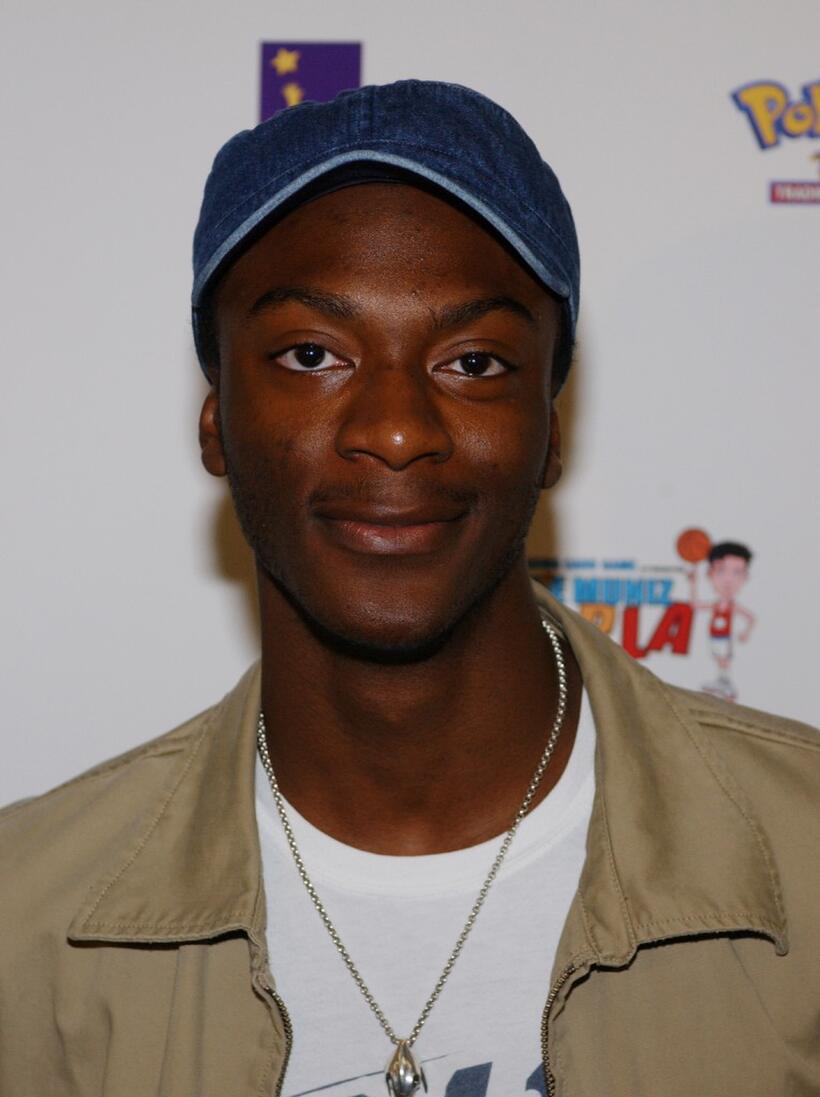 Aldis Hodge at the Frankie Muniz HoopLA Celebrity Charity Basketball Game.