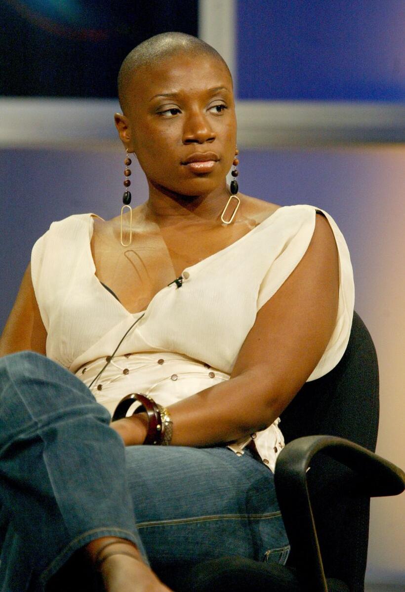 Aisha Hinds at the panel discussion of "Invasion" during the ABC 2005 Television Critics Association Summer Press Tour.