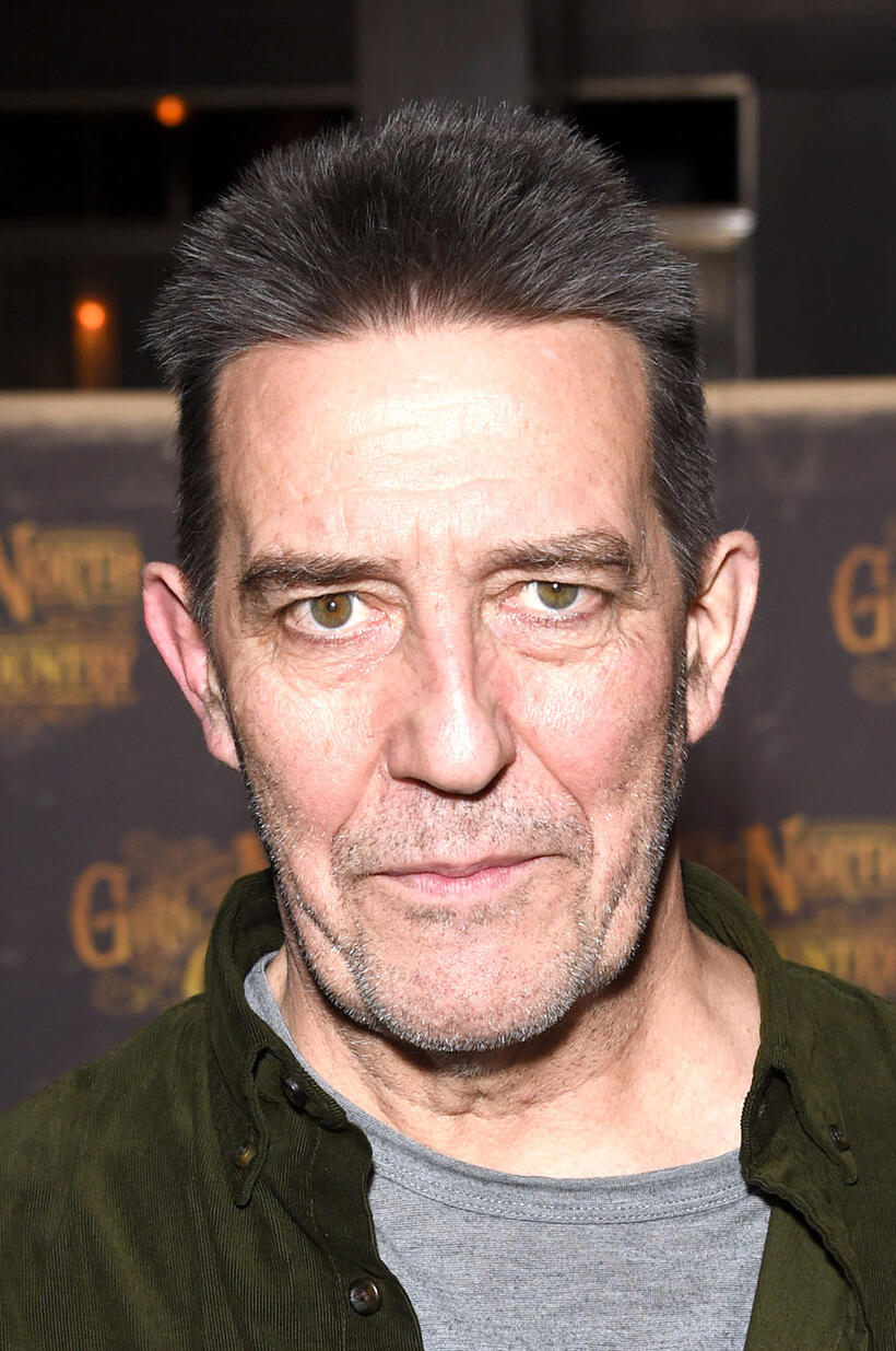 Ciaran Hinds at the after party of "Girl from the North Country" in London.