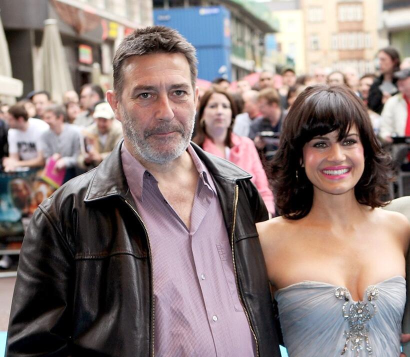 Ciaran Hinds and Carla Gugino at the UK premiere of "Race To Witch Mountain."