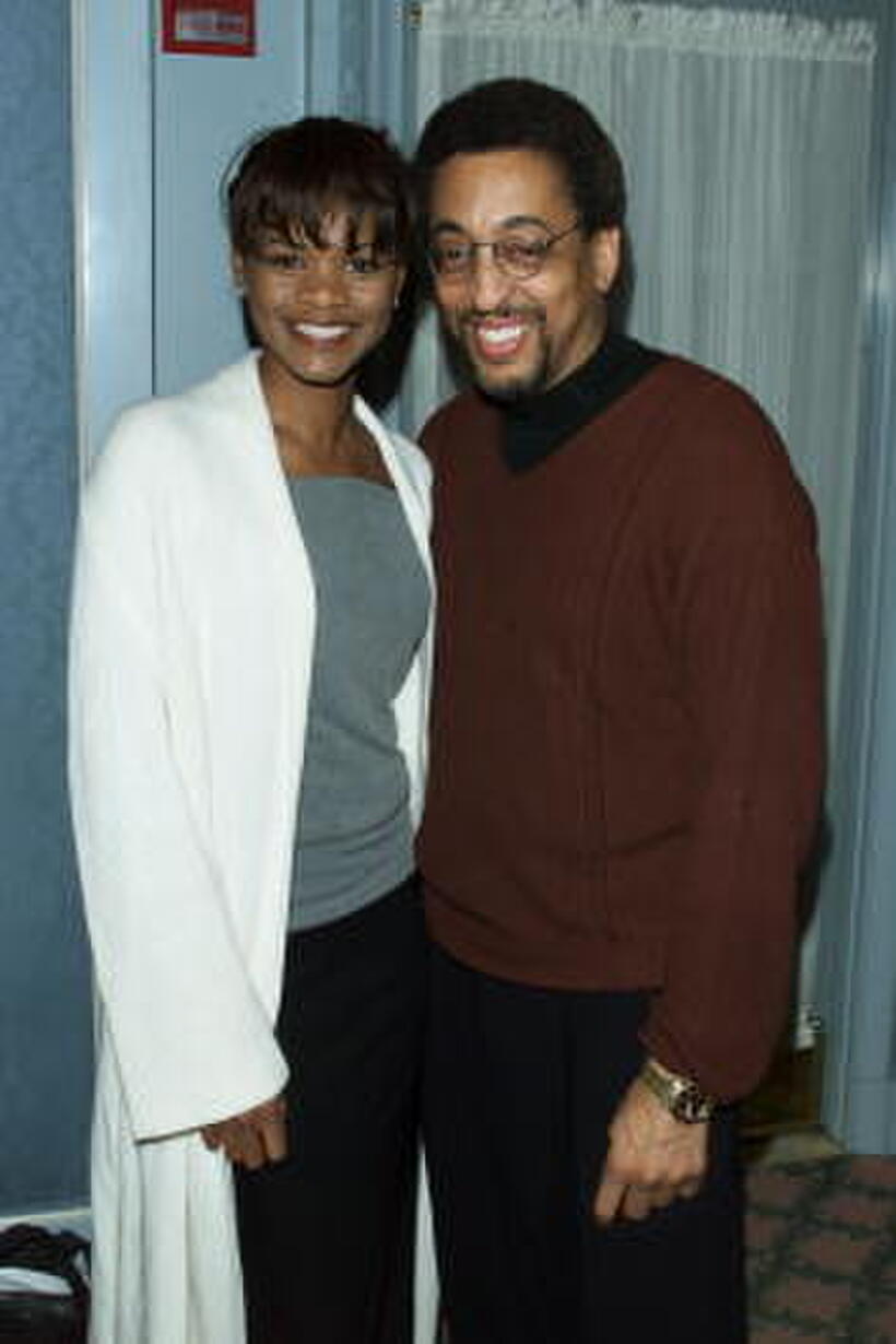 Gregory Hines and Kimberly Elise at the Television Critics Association Winter Press Tour.