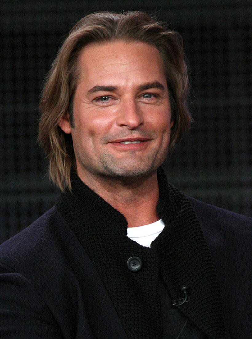 Josh Holloway at the ABC "Lost" Q&A portion during the day 4 of 2010 Winter TCA Tour in California.