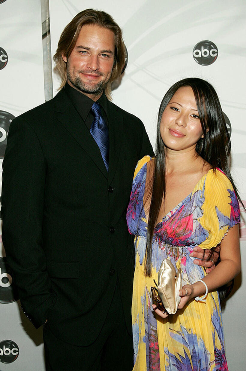 Josh Holloway and Yessica Kumala at the ABC Upfront presentation in New York.