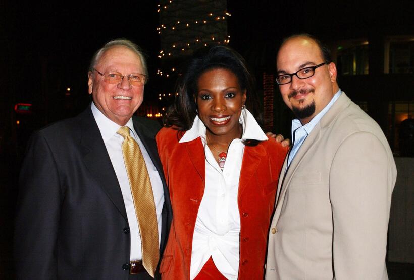 Conrad Bachmann, Sheryl Lee Ralph and Anthony Zuiker at "Women in Television" at The Academy of Television Arts & Sciences.