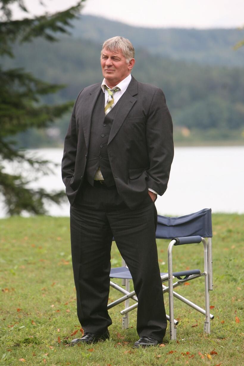 Heinz Hoenig at the photocall of TV series "Der Arzt vom Woerthersee."