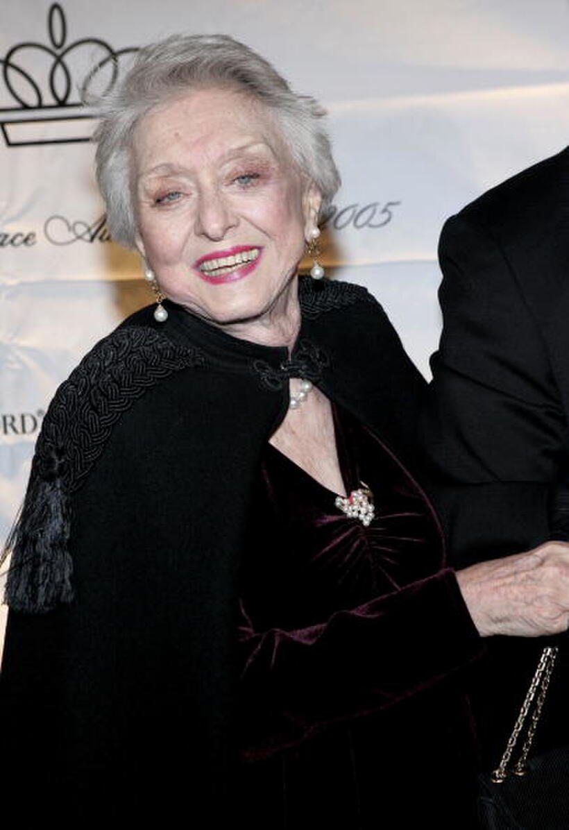 Celeste Holm at the 2005 Princess Grace Foundation-USA Awards Gala.