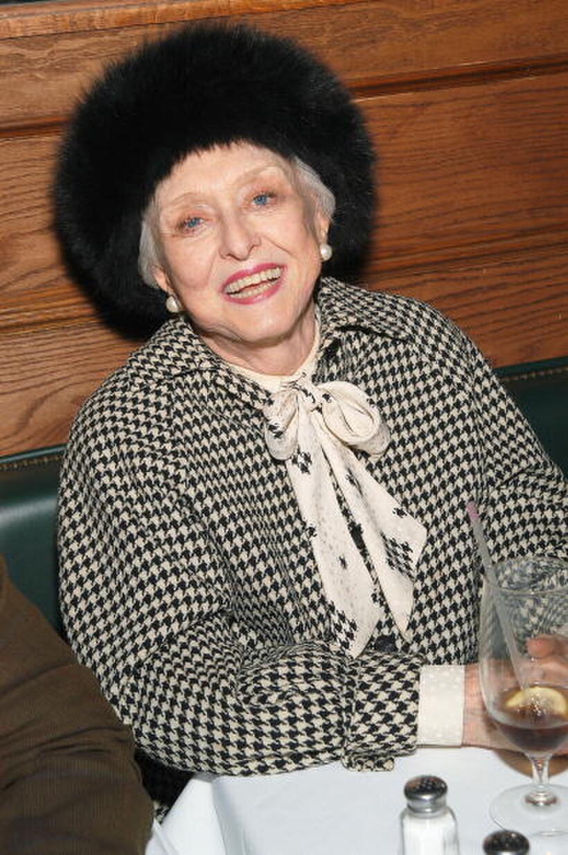 Celeste Holm at the Shane 50th Anniversary Celebration.