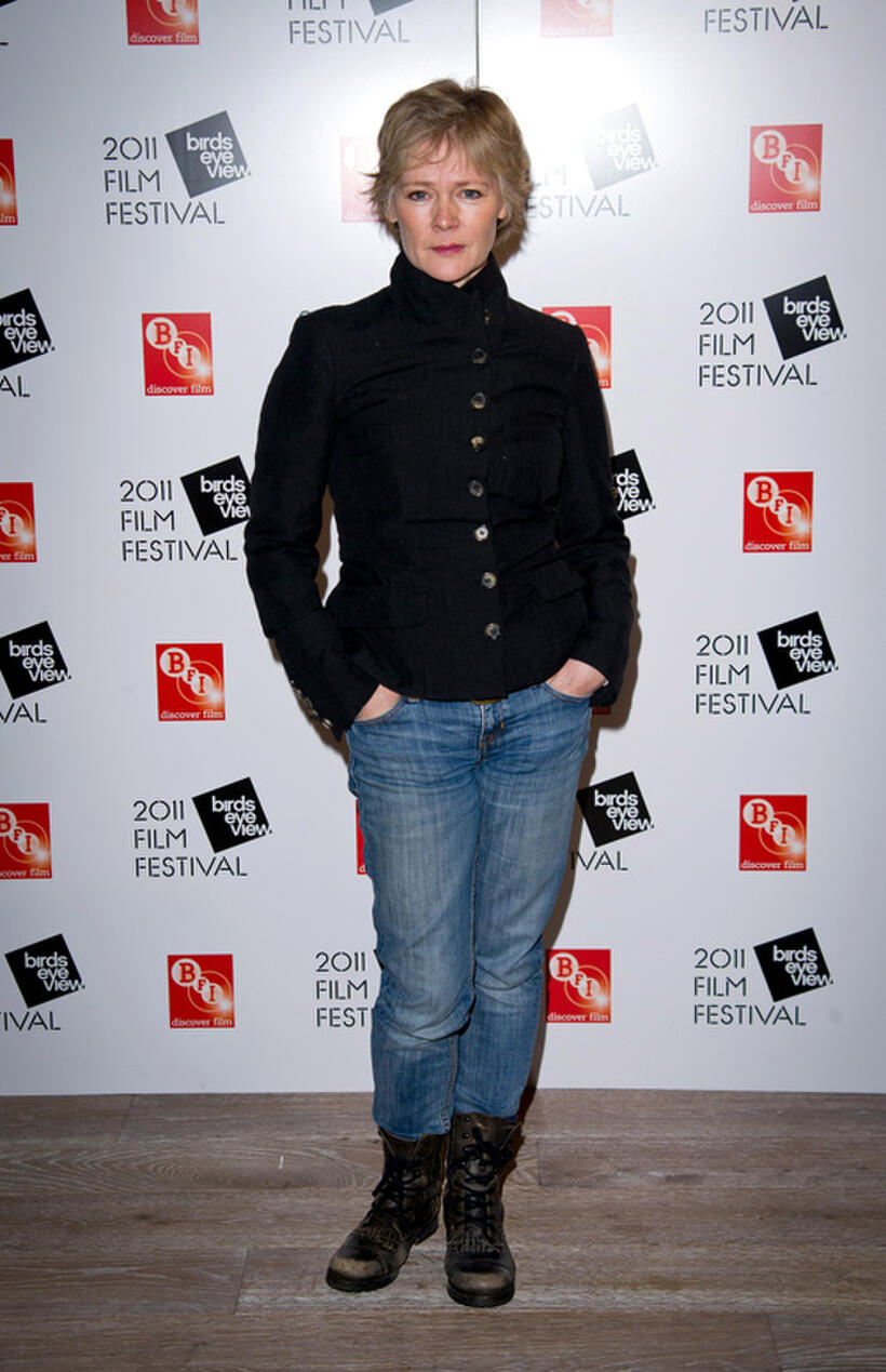 Clare Holman at the opening night of Birds Eye View Film Festival.