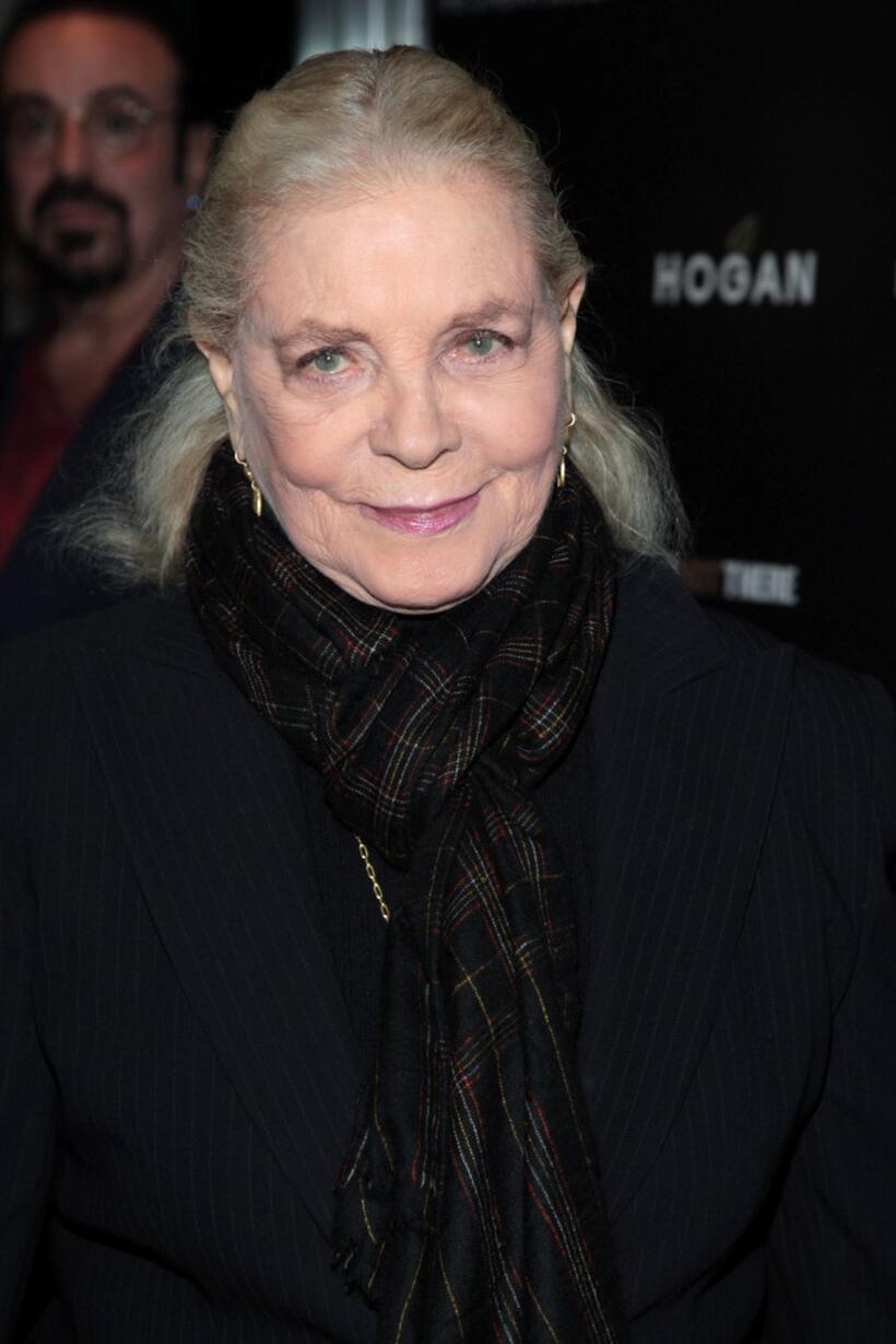 Lauren Bacall at the New York premiere of "I'm Not There."