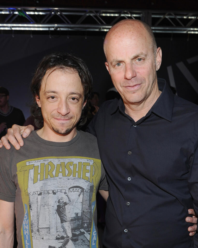 Michael Bacall and producer Neal Moritz at the world premiere of "21 Jump Street" during the 2012 SXSW Music, Film + Interactive Festival in Austin.