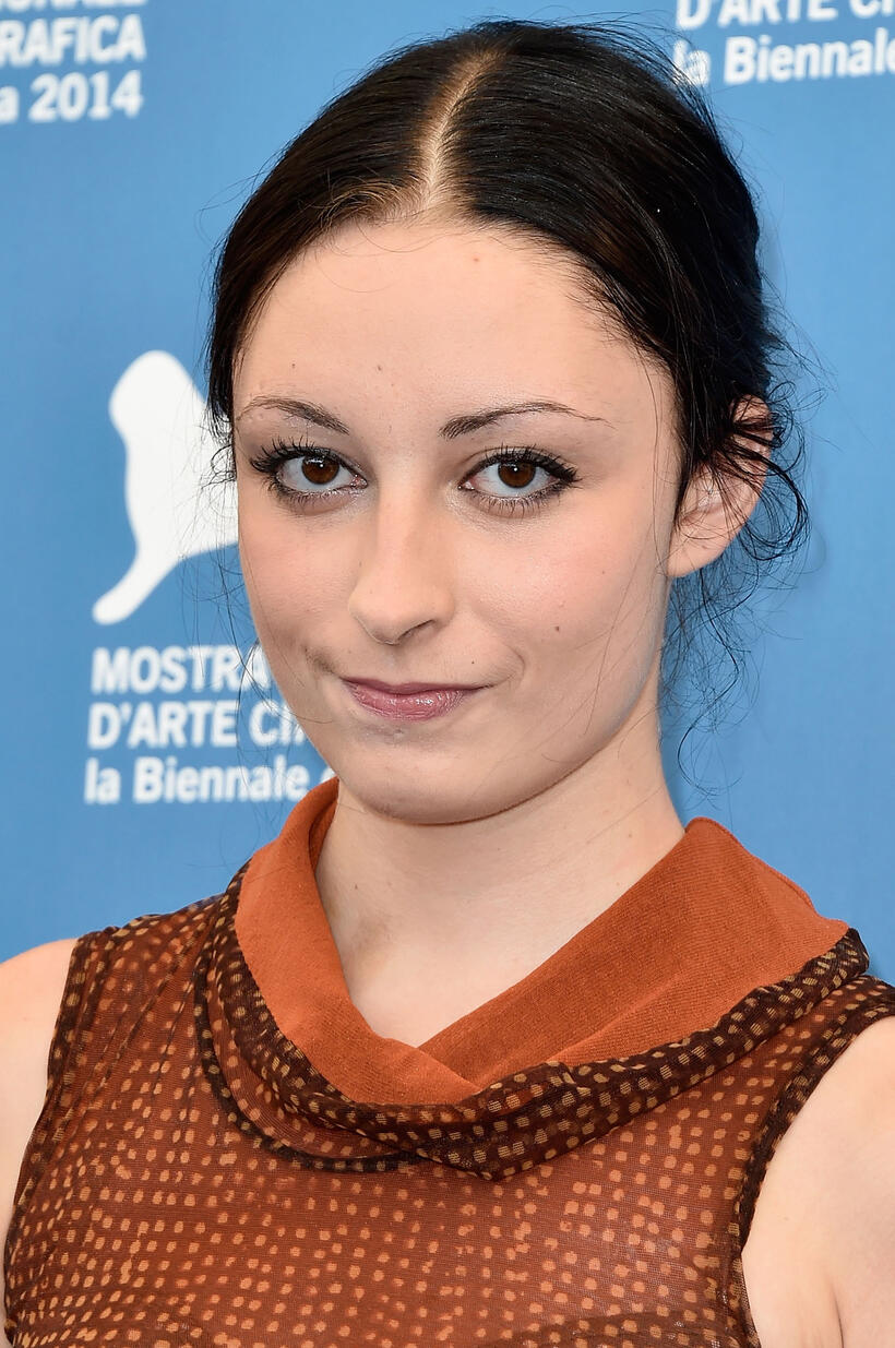 Arielle Holmes at the 71st Venice Film Festival for "Heaven Knows What."