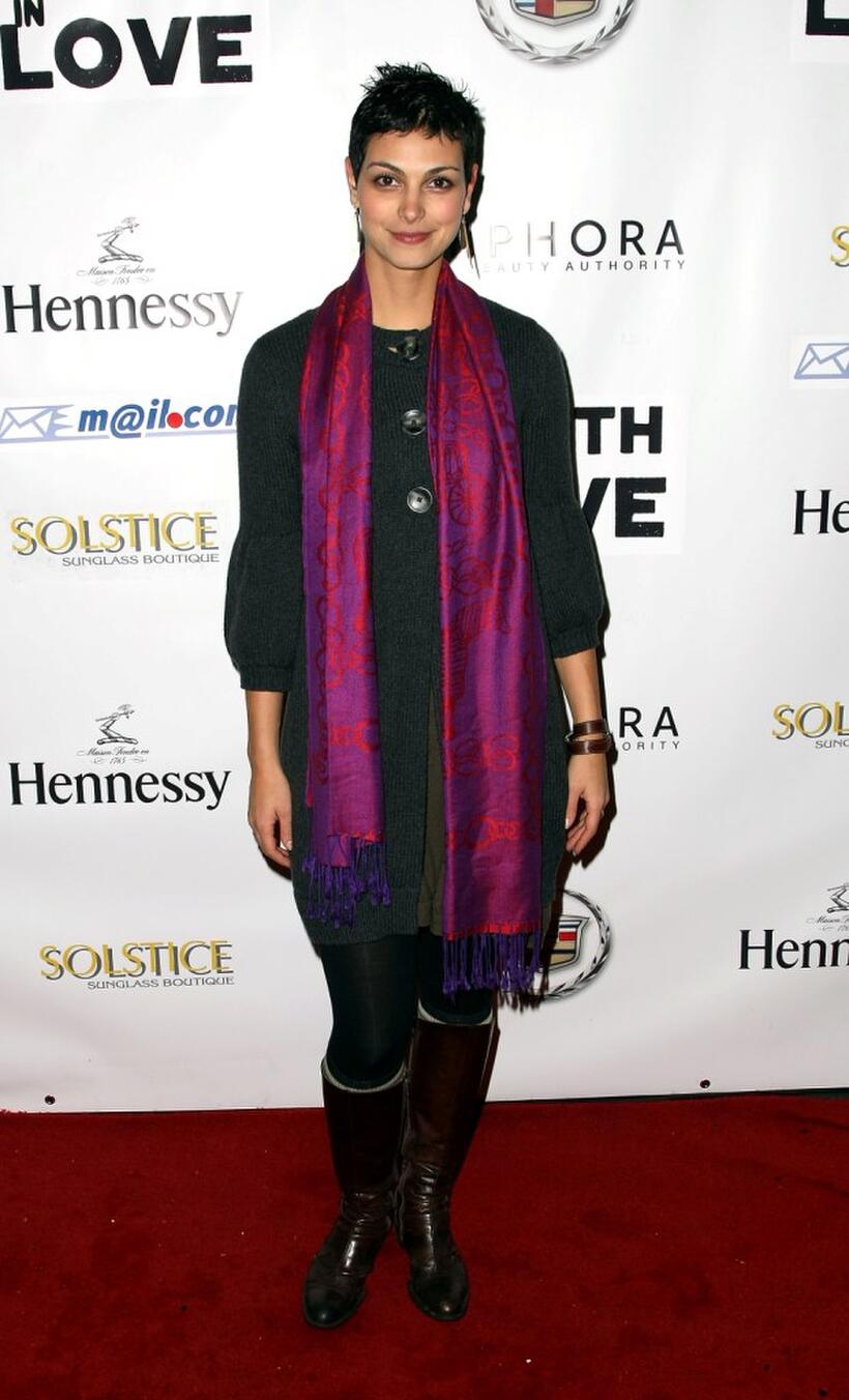 Morena Baccarin at the party of "Death in Love" during the 2008 Sundance Film Festival.