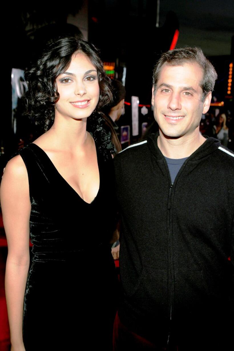 Morena Baccarin and Barry Mendel at the premiere of "Serenity."