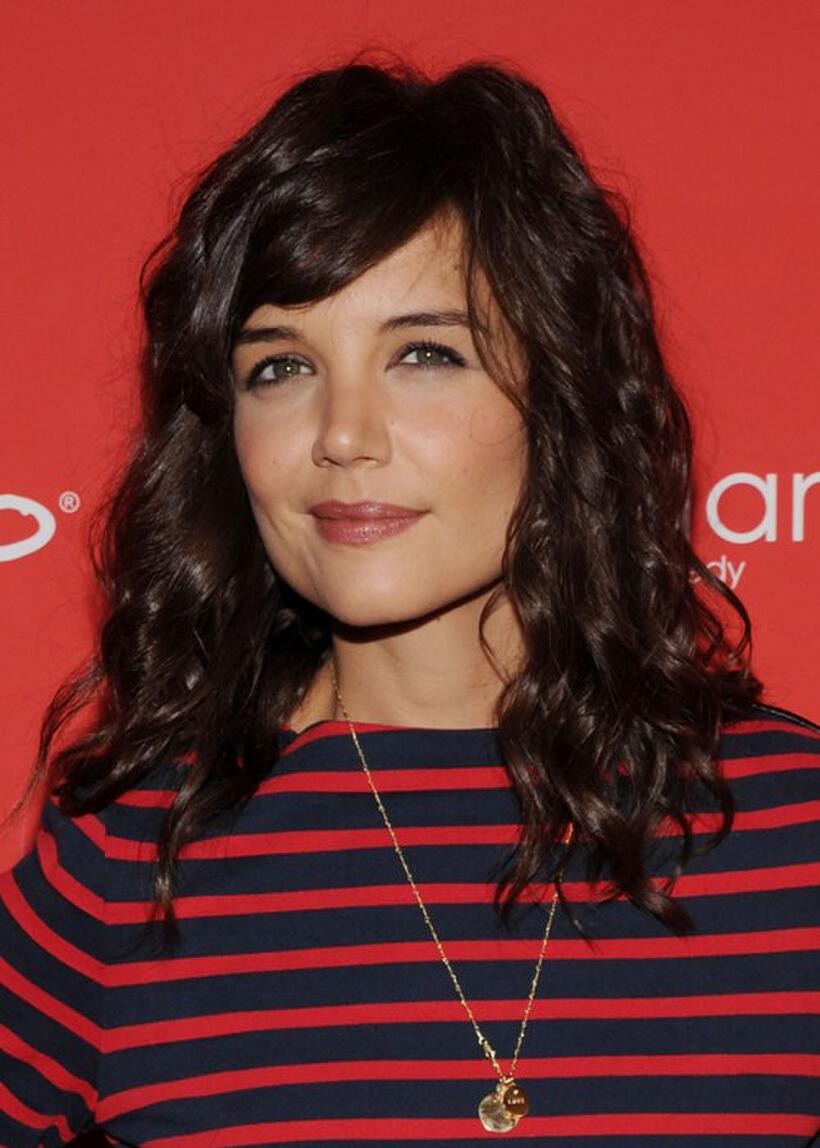 Katie Holmes at the New York premiere of "The Extra Man."