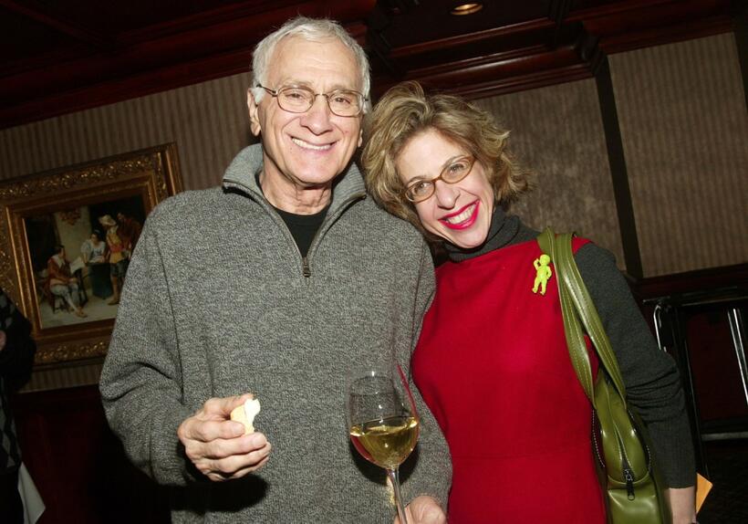 Dick Latessa and Jackie Hoffman at the party for ABC Daytime stars.