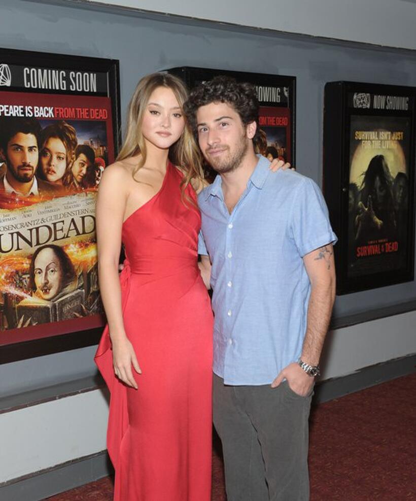 Devon Aoki and Jake Hoffman at the premiere of "Rosencrantz and Guildenstern Are Undead."