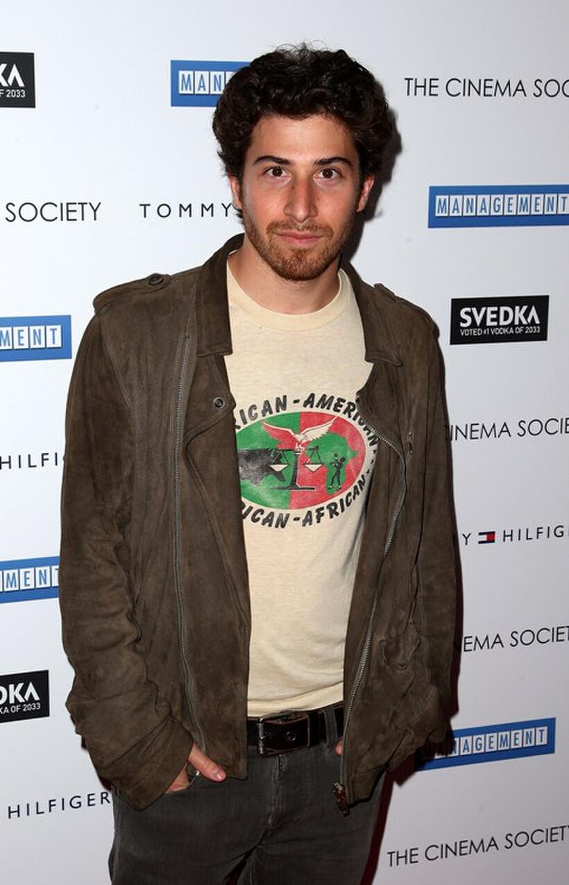 Jake Hoffman at the Cinema Society and Tommy Hilfiger screening of "Management."