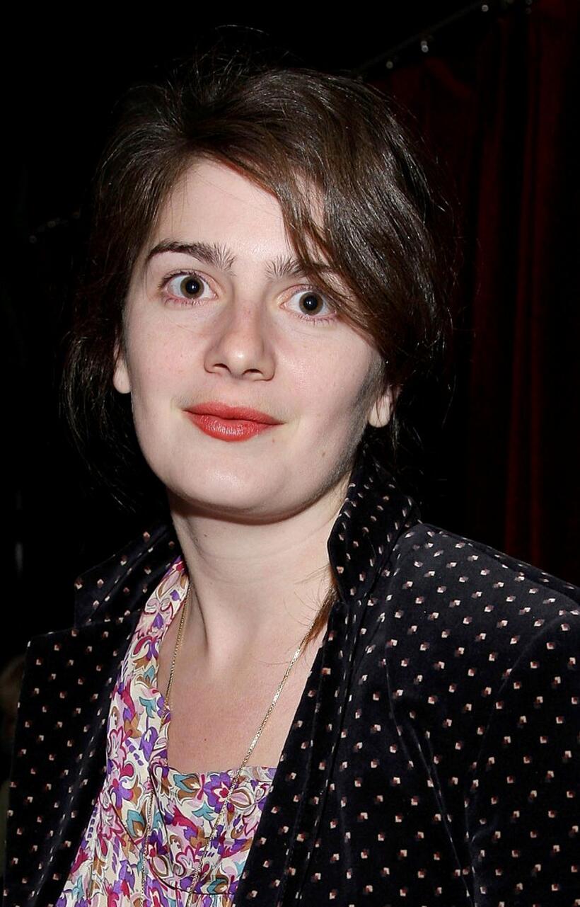 Gaby Hoffmann at the private screening of "Persepolis."