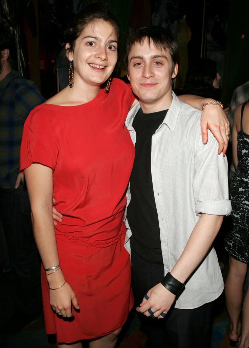 Gaby Hoffmann and Kieran Culkin at the after party of the opening night of "subUrbia."