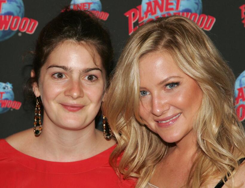 Gaby Hoffmann and Jessica Capshaw at the after party of the opening night of "subUrbia."