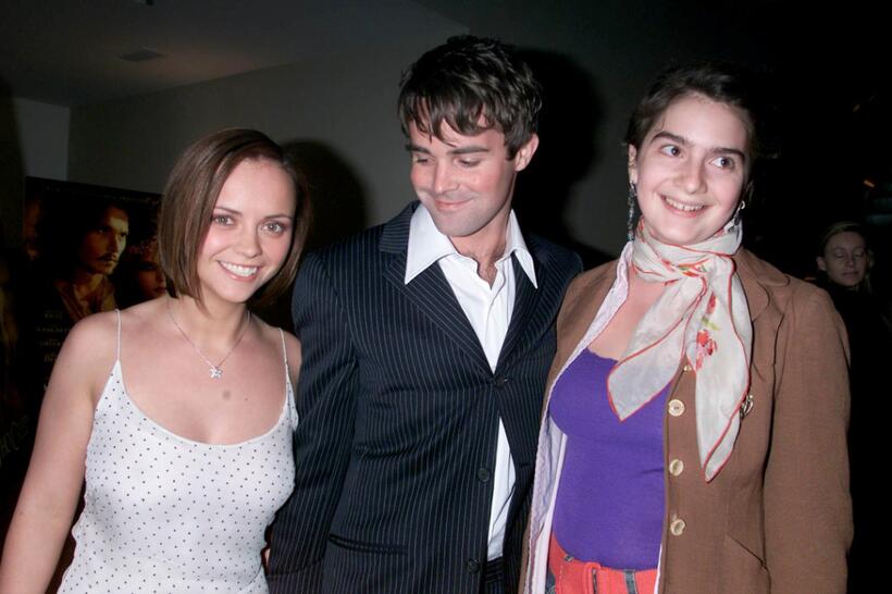 Christina Ricci, James Oliver and Gaby Hoffmann at the special preview screening of "The Man Who Cried."