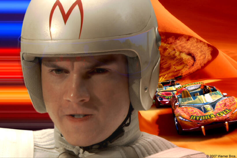 Emile Hirsch as Speed in "Speed Racer."